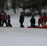 Time To Go SLEDDING....Yea! We Took All The Kids To Go Sledding At Beech Mountain, Started To Snow Real Hard. Had A Wonderful Ti