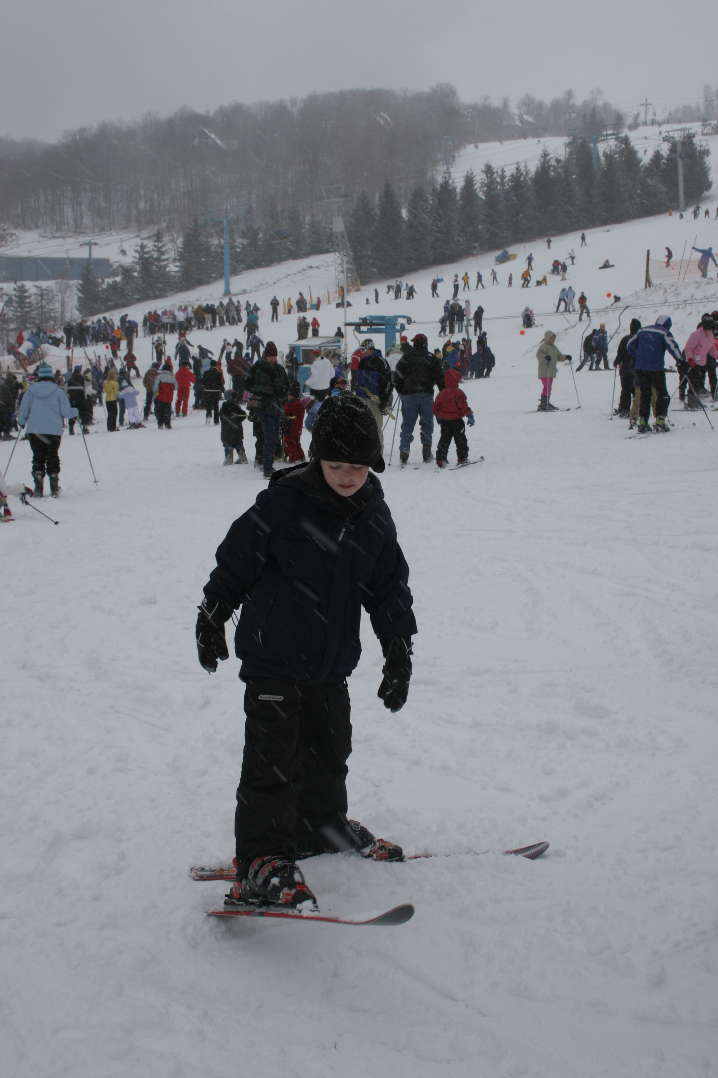 Ski Time At Ski Beech! Doing Great Grayson!