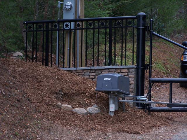 Tom Donated This Beauiful Piece Of Gate To Further Detur People Driving Around The Gate.