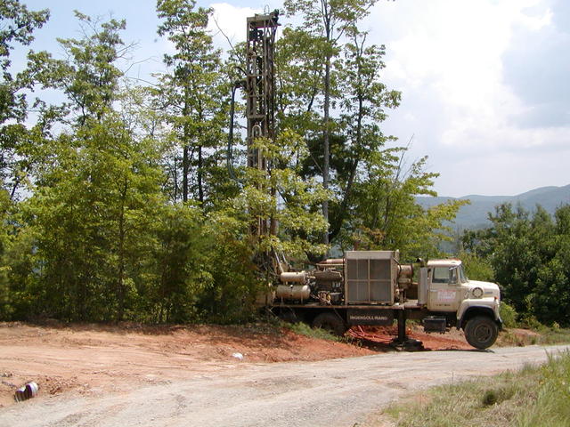 Drilling Well 400 Feet Deep