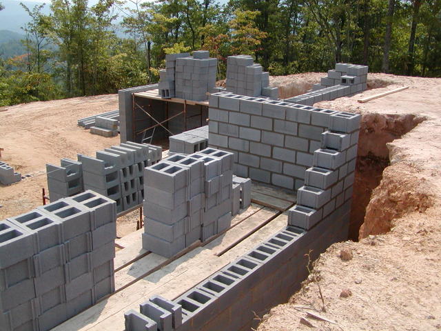 Laying Block For Basement