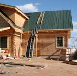 House After Tin Roof Installed