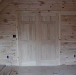 Taken From Inside The Granny Room After Double Doors Were Installed.