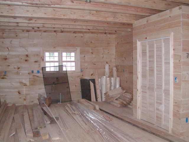 This Is The Kitchen Area Before The Cabinetts Were Installed.