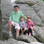 My Brother Scott, Caleb And Britton At Linville Caverns.
