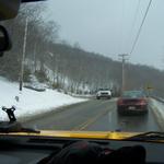 Just Turned Off Main Road In Banner Elk To Go Up To Ski Beech