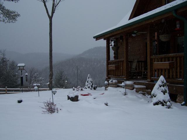 Front Of House Showing Mountains