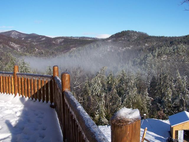 Looking Toward The Dugger Fire Tower Sunday Morning