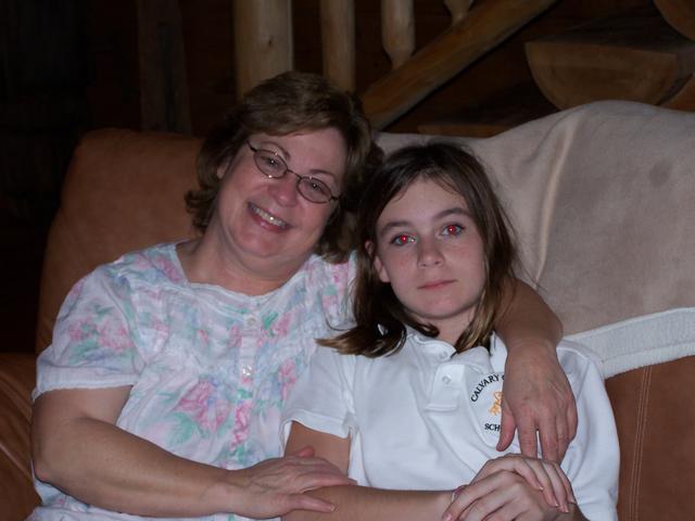 Nana & Kristen Thankgiving 2004.