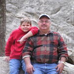 Chuck and Devin At Linville Caverns