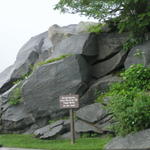 Rocks At The Beginning Of Trail