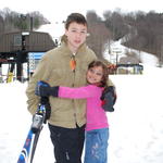 Dustin & Zoee's Ski & Ice Skating Saturday!